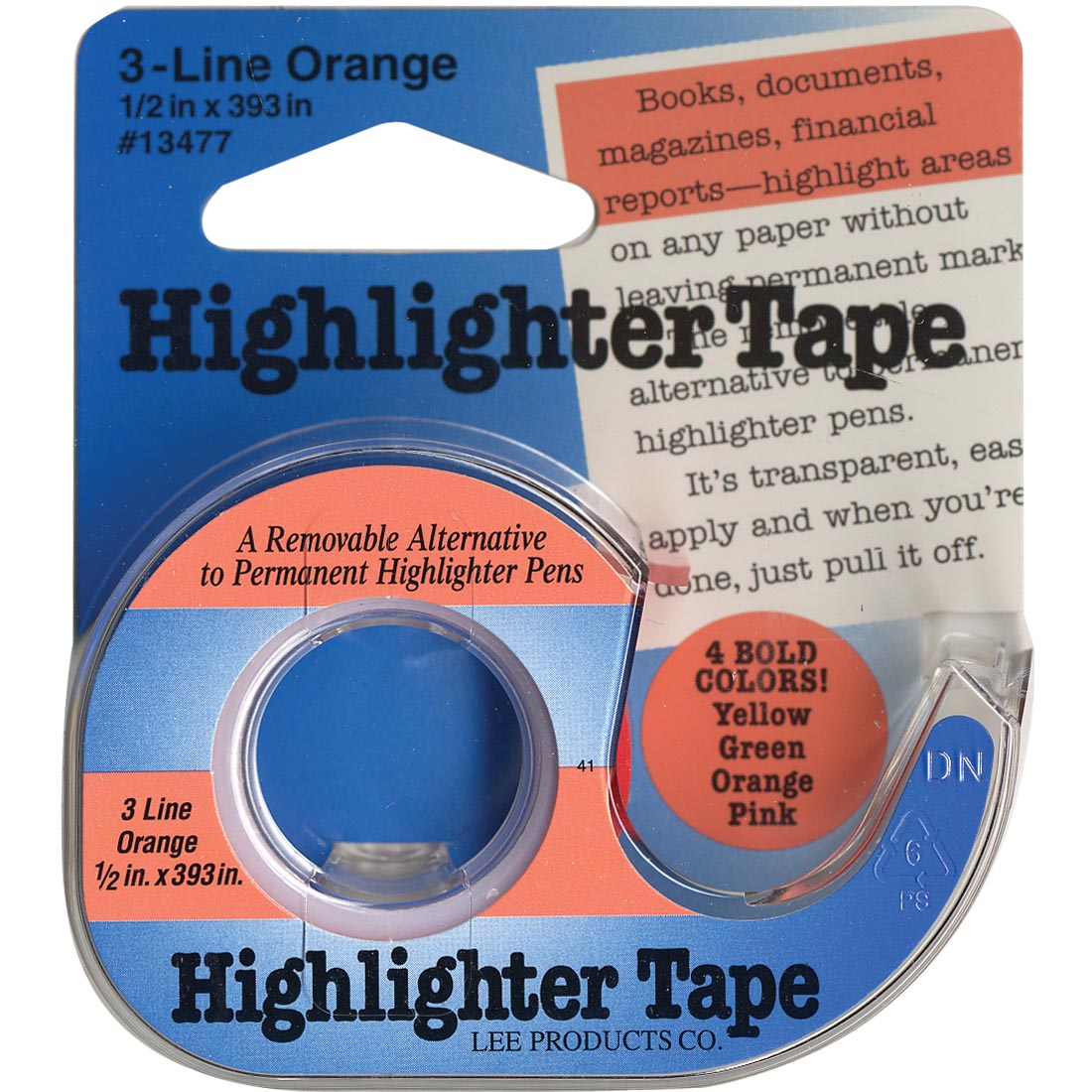 Highlighter Tape Orange