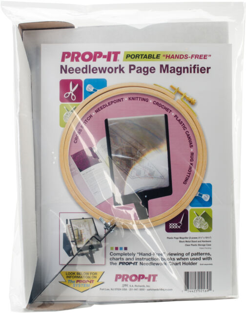 Prop-It Needlework Page Magnifier and Stand